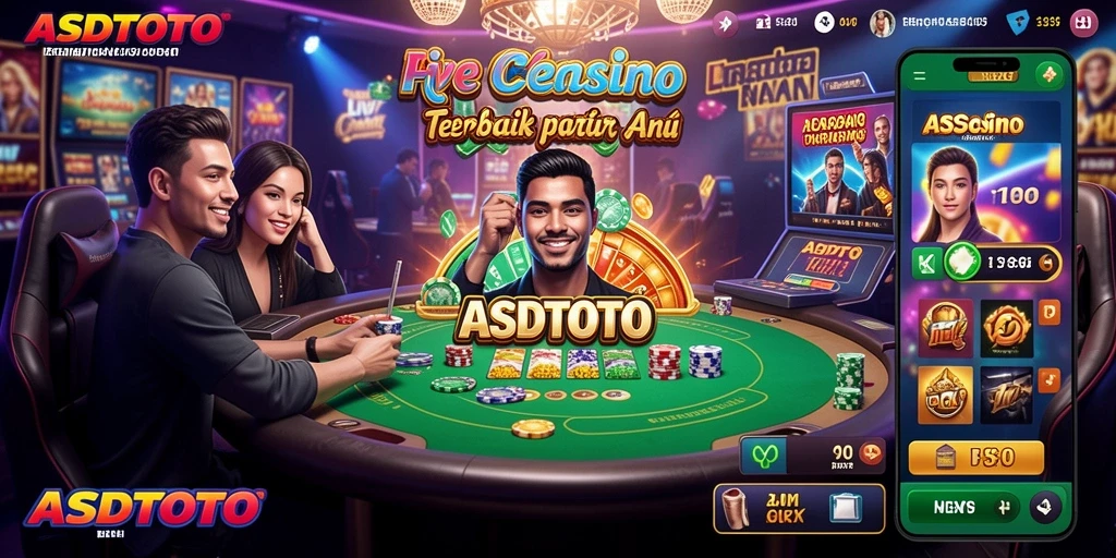 Tampilan gameplay ASDTOTO yang memukau dan mendebarkan dalam suasana Live Casino.