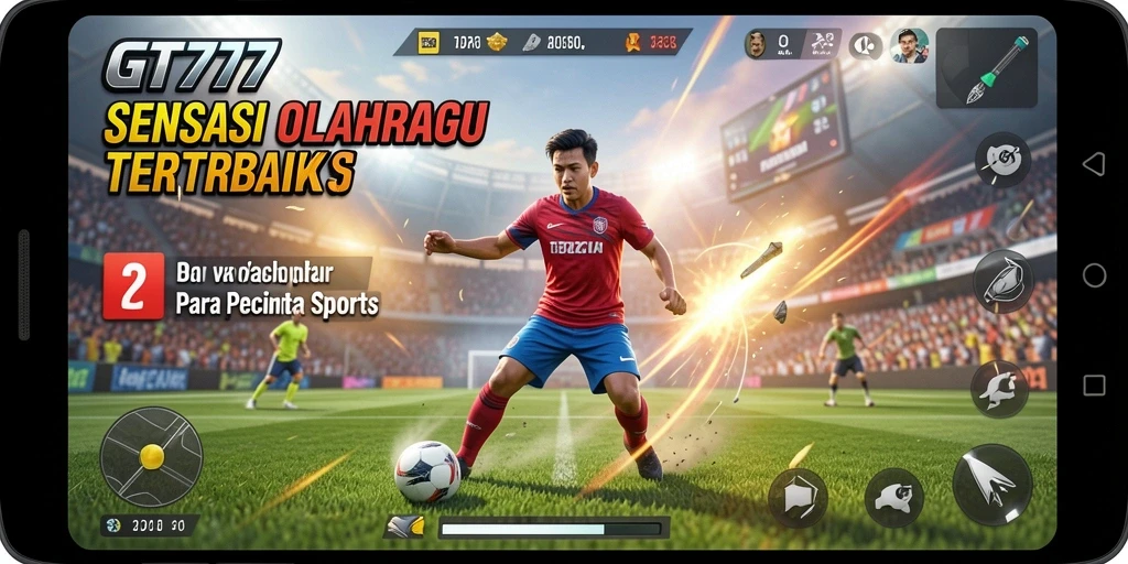 Screenshot gameplay GT777 menampilkan momen seru dalam pertandingan olahraga.