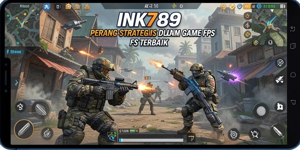 Gameplay menarik INK789 dengan aksi tembak-menembak yang intens.