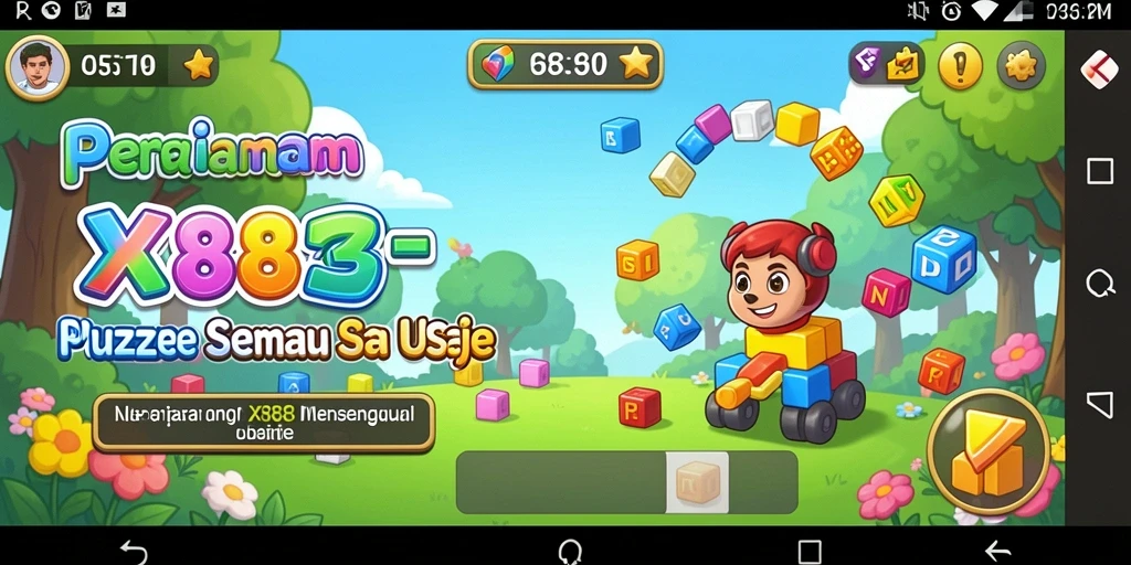 Tampilan gameplay X88 yang menyenangkan dan penuh tantangan.