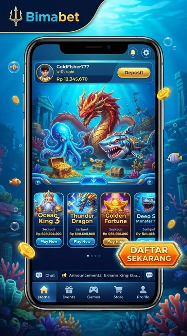 Penggunaan aplikasi bimabet di perangkat Android dengan lancar.